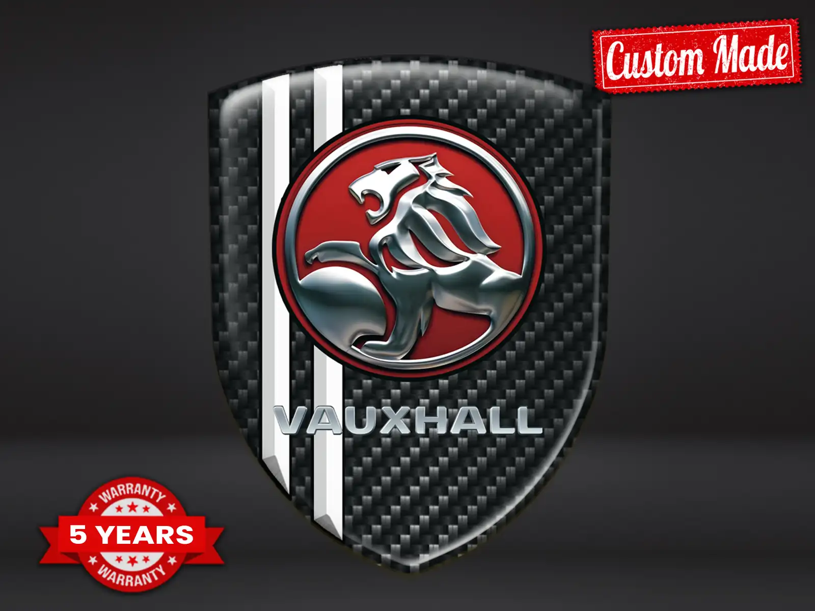 Vauxhall Autocollant Bombé Max Durable Stylé Pro Performance